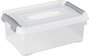 Curver 243810 Tárolódoboz HANDY Egymásra rakható (H x Sz x Ma) 294 x 194 x 110 mm Átlátszó, Ezüst 1 bélyegkép