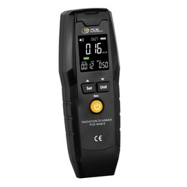PCE Instruments PCE-RAM 8 Geiger számláló Sugárzás: Gamma, Röntgen, Béta akusztikus riasztás, optika