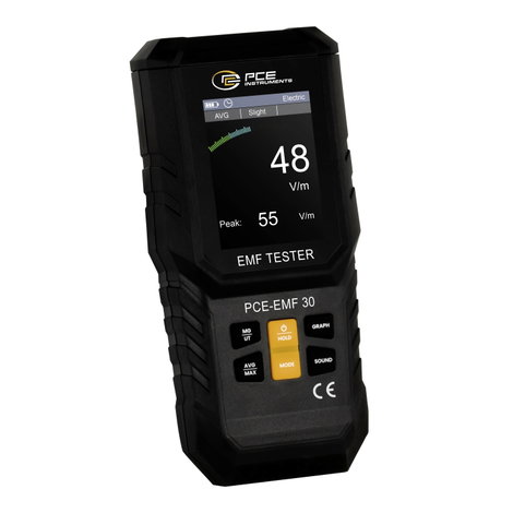 PCE Instruments PCE-EMF 30 Mágneses mező teszter