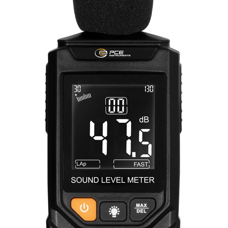PCE Instruments PCE-354 Zajszintmérő 30 - 130 dB 20 Hz (min) 3. kép