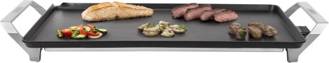Princess Premium XXL Grillsütő Elektromos Talppal, Manuális hőmérséklet beállítással Fekete, Ezüst 8. kép
