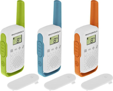 PMR adó-vevő készlet, 3 részes, Motorola Solutions TALKABOUT T42 Triple