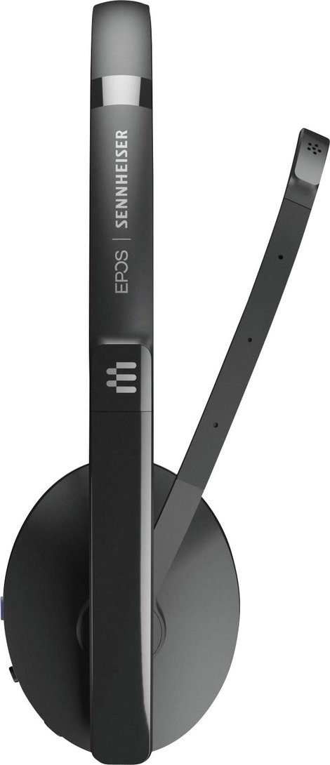 EPOS Headset Telefon On Ear headset Bluetooth® Stereo Fekete Noise Cancelling Hangerő szabályozás, M 3. kép