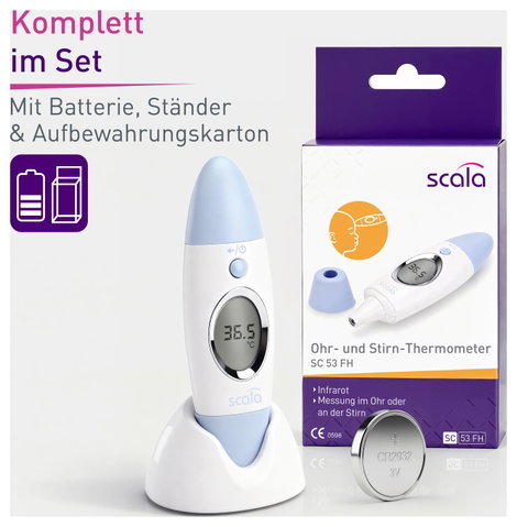 Scala SC 53 Lázmérő Lázriasztással 10. kép