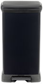 Curver Deco bin metalics 246364 Szemeteskuka 50 l (Sz x Ma x Mé) 390 x 720 x 290 mm Fekete 1 db 3. bélyegkép