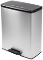 Curver Deco bin slim 254610 Szemeteskuka 65 l (Sz x Ma x Mé) 480 x 615 x 280 mm Ezüst, Fekete 1 db bélyegkép