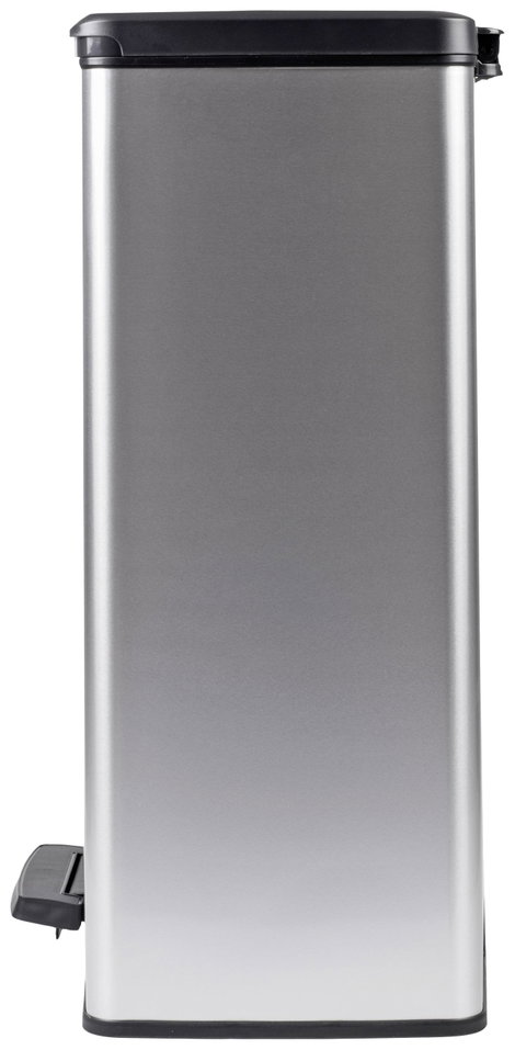 Curver Deco bin slim 254610 Szemeteskuka 65 l (Sz x Ma x Mé) 480 x 615 x 280 mm Ezüst, Fekete 1 db 2. kép