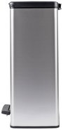 Curver Deco bin slim 254610 Szemeteskuka 65 l (Sz x Ma x Mé) 480 x 615 x 280 mm Ezüst, Fekete 1 db 2. bélyegkép