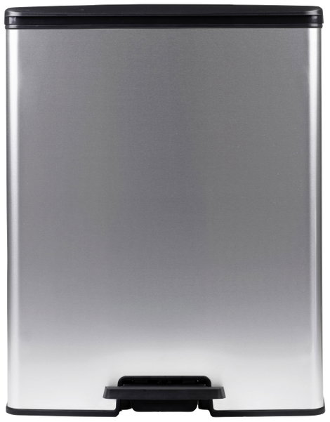 Curver Deco bin slim 254610 Szemeteskuka 65 l (Sz x Ma x Mé) 480 x 615 x 280 mm Ezüst, Fekete 1 db 3. kép
