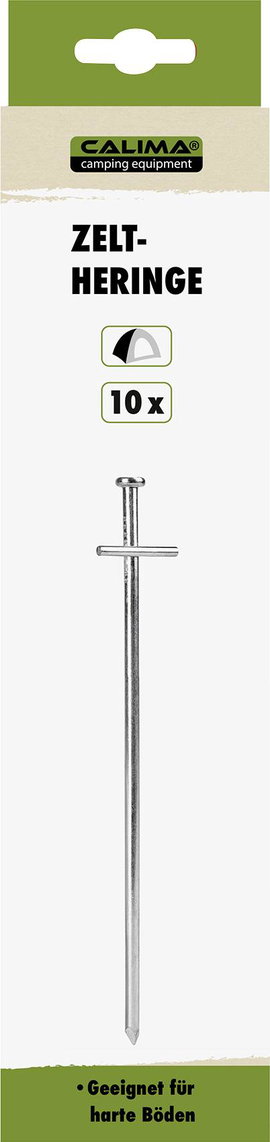 Calima 46021 Sátorcövek 230 mm x 6 mm x 6 mm 10 db