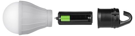 Calima 46058 LED Kemping lámpa 20 lm Elemekről üzemeltetett 76 g Fehér, Fekete 4. kép