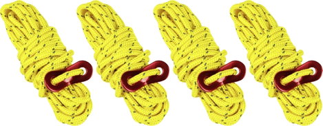 Calima 46015 Merevítőkötél készlet 4 m x 4 mm x 4 mm 4 db