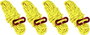 Calima 46015 Merevítőkötél készlet 4 m x 4 mm x 4 mm 4 db bélyegkép