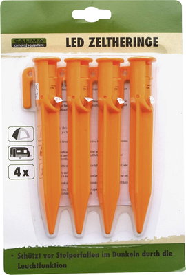 Calima 46003 Sátorcövek 150 mm x 25 mm x 40 mm 4 db