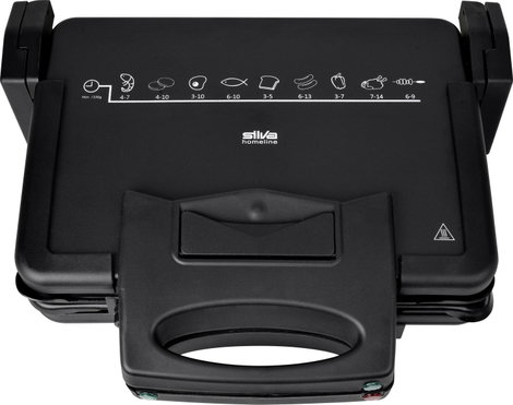 Silva Homeline KG 2410 Kontakt grill Elektromos Tapadásmentes bevonat, Összehajtható, Visszajelző lá