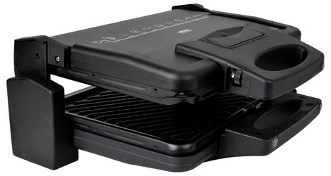Silva Homeline KG 2410 Kontakt grill Elektromos Tapadásmentes bevonat, Összehajtható, Visszajelző lá 2. kép