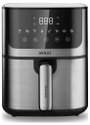 SOGO Human Technology FRE-SS-10880 Forrólevegős fritőz 5 l 1400 W Nemesacél, Fekete bélyegkép