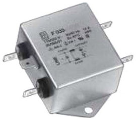 Eichhoff F033-010/500 F033-010/500 Zavarszűrő 110 V/AC, 250 V/AC 10 A 750 µH 1 db