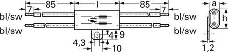 Eichhoff F012-000/060 F012-000/060 Zavarszűrő 110 V/AC, 250 V/AC 4 A 2 mH 1 db 2. kép