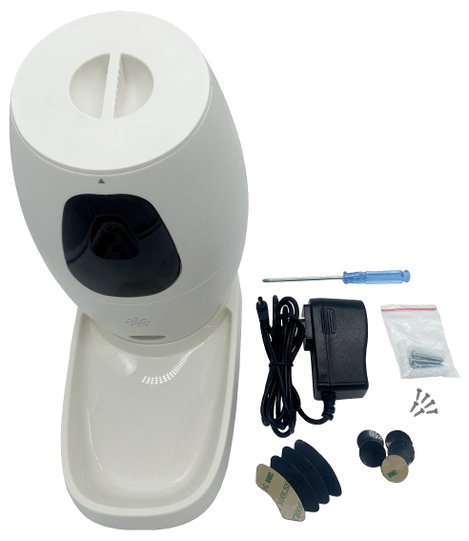 Berger & Schröter Smart Pet Feeder Etető automata, Állat kamera Fehér 1 db 2. kép
