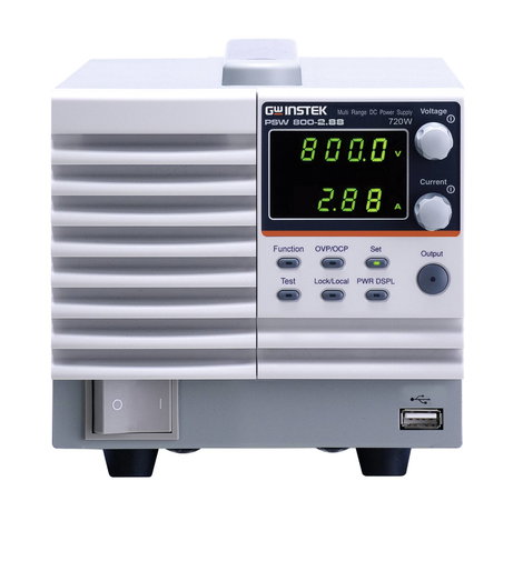 GW Instek PSW 800-2.88 Labortápegység, szabályozható 0 - 800 V/DC 0 - 2.88 A 720 W Kimenetek száma 1