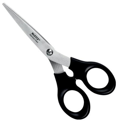 Leitz 54260095 Univerzális Univerzális olló Jobbkezes, Balkezes 165 mm, 185 mm, 205 mm Fekete 5. kép
