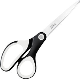 Leitz 53192295 Univerzális Univerzális olló Jobbkezes, Balkezes 205 mm Fekete/fehér