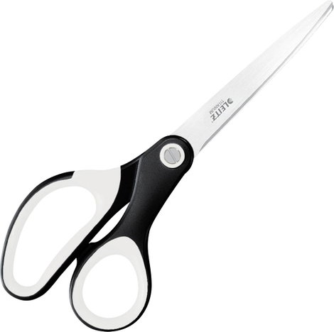 Leitz 53192295 Univerzális Univerzális olló Jobbkezes, Balkezes 205 mm Fekete/fehér