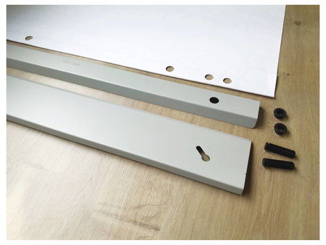Rocada Flipchart blokk tartó 6430R R643002 7. kép