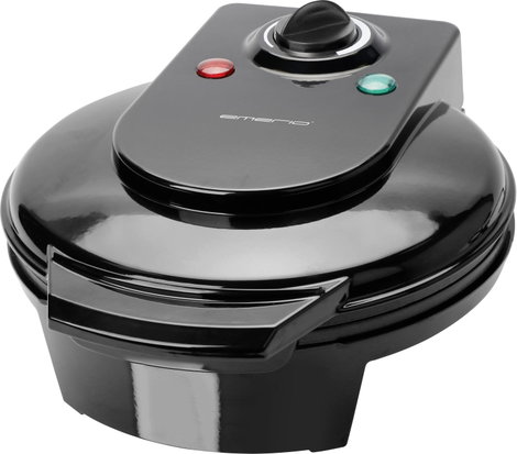 Gofrisütő Tapadásmentes bevonat, BPA mentes Fekete, EMERIO WM-131149