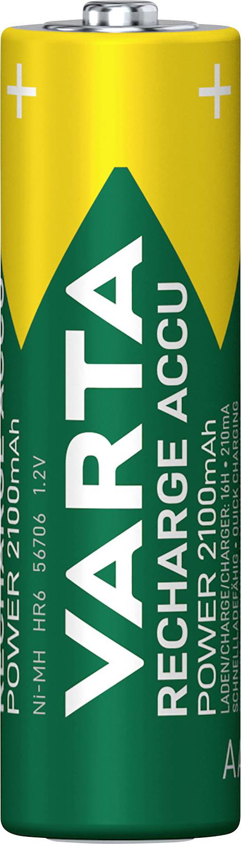 Varta 56706101501 Ceruzaakku NiMH 2100 mAh 1.2 V 1 db