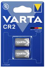 Varta VARTA LITHIUM Cylindrical CR2 Blister 2 CR 2 Fotóelem Lítium 880 mAh 3 V 2 db 3. bélyegkép