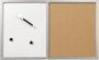 Herlitz 10685394 10685394 Mágnestábla, Fehér tábla (Sz x Ma) 600 mm x 400 mm Ezüst, Parafa bélyegkép
