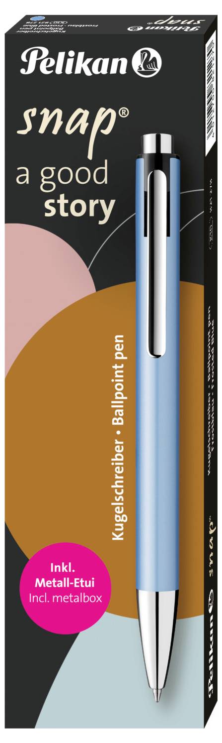 Pelikan 1 db Snap Metalic K10 821278 Golyóstoll Írás színe: Kék N/A 3. kép