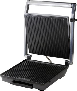 DOMO DO9225G Grillsütő Elektromos Cool-touch ház, Tapadásmentes bevonat, Visszajelző lámpa Fekete
