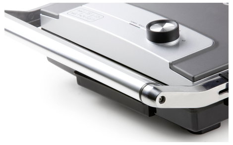 DOMO DO9225G Grillsütő Elektromos Cool-touch ház, Tapadásmentes bevonat, Visszajelző lámpa Fekete 3. kép