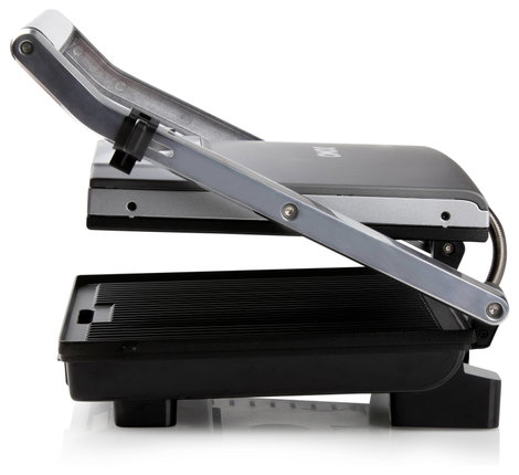 DOMO DO9225G Grillsütő Elektromos Cool-touch ház, Tapadásmentes bevonat, Visszajelző lámpa Fekete 7. kép