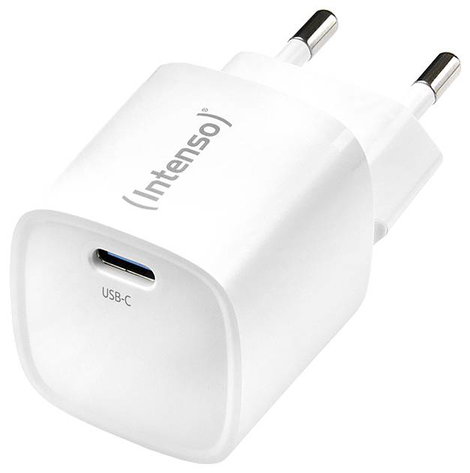 Intenso Power Adapter W30C² white USB-s töltőkészülék Beltér Kimeneti áram (max.) 3 A USB-C® Kimenet