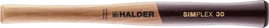 Halder SIMPLEX 3244030 Puha kalapács 65 g 260 mm 1 db