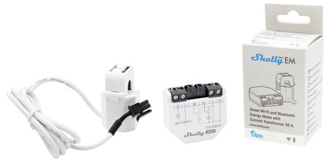 Shelly EM Gen3 Mérőmodul Bluetooth, Wi-Fi 2. kép