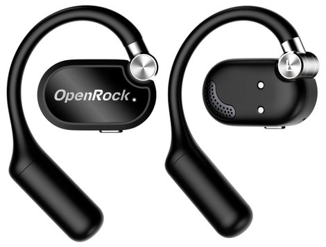 OneOdio OpenRock X Black Sport In Ear fejhallgató Bluetooth® Stereo Fekete 2. kép