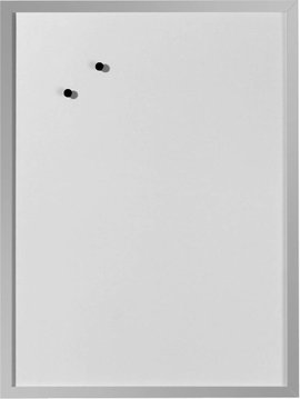 Herlitz 10524627 10524627 Mágnestábla, Fehér tábla (Sz x Ma) 400 mm x 600 mm Ezüst