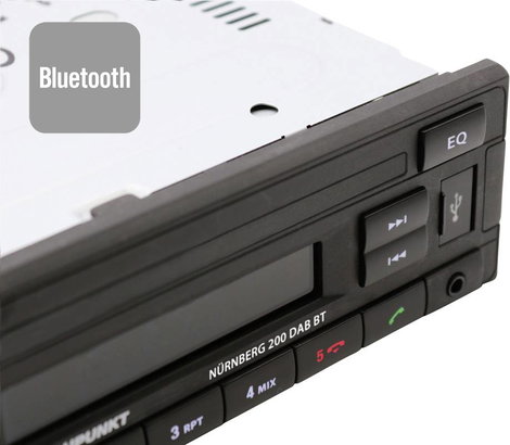 Blaupunkt Nürnberg 200 DAB BT Autórádió Bluetooth kihangosító, DAB + tuner 5. kép