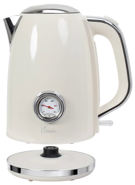BiKitchen nostalgia 170 Vízforraló Krémfehér (fényes) Tartalom: 1.7 l 3. kép