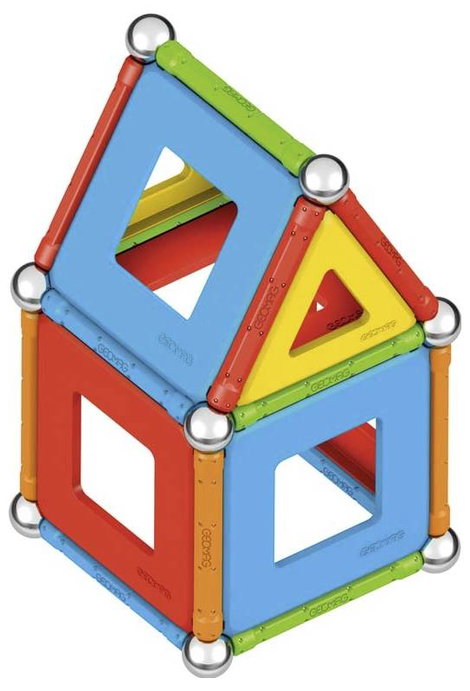 Geomag Építőelem készlet Constructor Építőelemek száma: 78 Korosztály: 3 éves kortól 2. kép