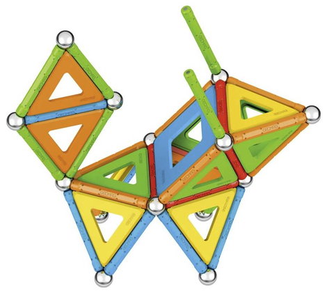 Geomag Építőelem készlet Constructor Építőelemek száma: 78 Korosztály: 3 éves kortól 4. kép