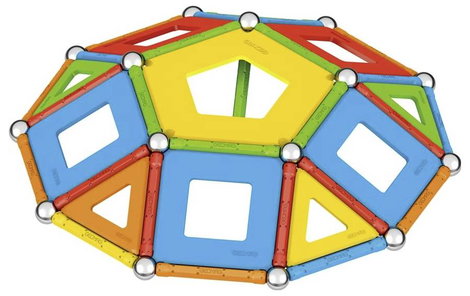 Geomag Építőelem készlet Constructor Építőelemek száma: 78 Korosztály: 3 éves kortól 6. kép