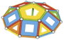 Geomag Építőelem készlet Constructor Építőelemek száma: 78 Korosztály: 3 éves kortól 6. bélyegkép