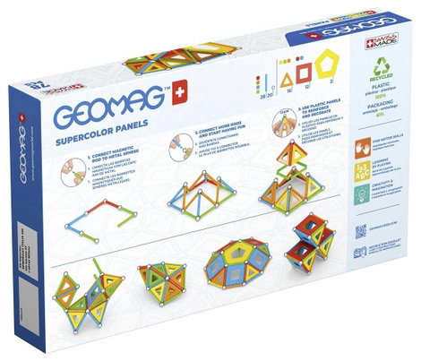 Geomag Építőelem készlet Constructor Építőelemek száma: 78 Korosztály: 3 éves kortól 7. kép
