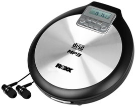 Roxx PCD 600 Hordozható CD lejátszó CD, CD-R, CD-RW, MP3 Fekete
